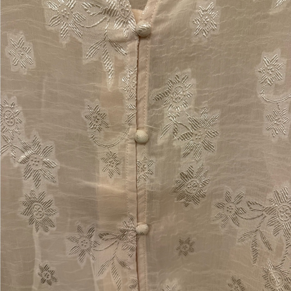 NWT NKN Nekane Oversized Ivory Ofra Blouse-small (fits up to large)-$125 MSRP - Picture 8 of 11